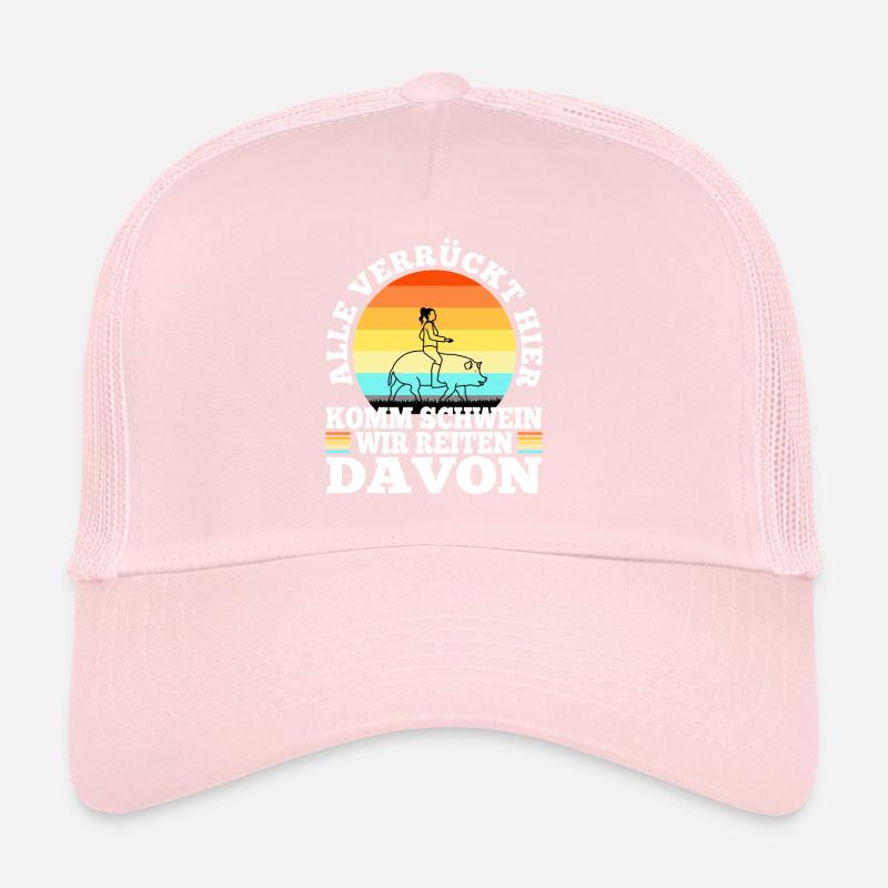 Everybody crazy here come pig we're going Trucker Cap