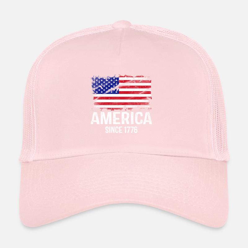 Juli 4th: Amerika seit 1776 Trucker Cap