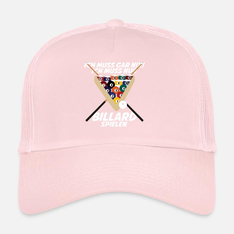 Poolbillard Snooker Billard Trucker Cap