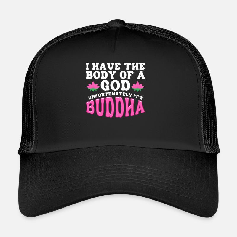 Bouddhisme bouddhiste Casquette trucker 