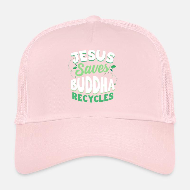 Bouddhisme bouddhiste Casquette trucker 