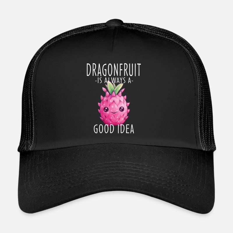 Fruit du dragon Kawaii Casquette trucker 