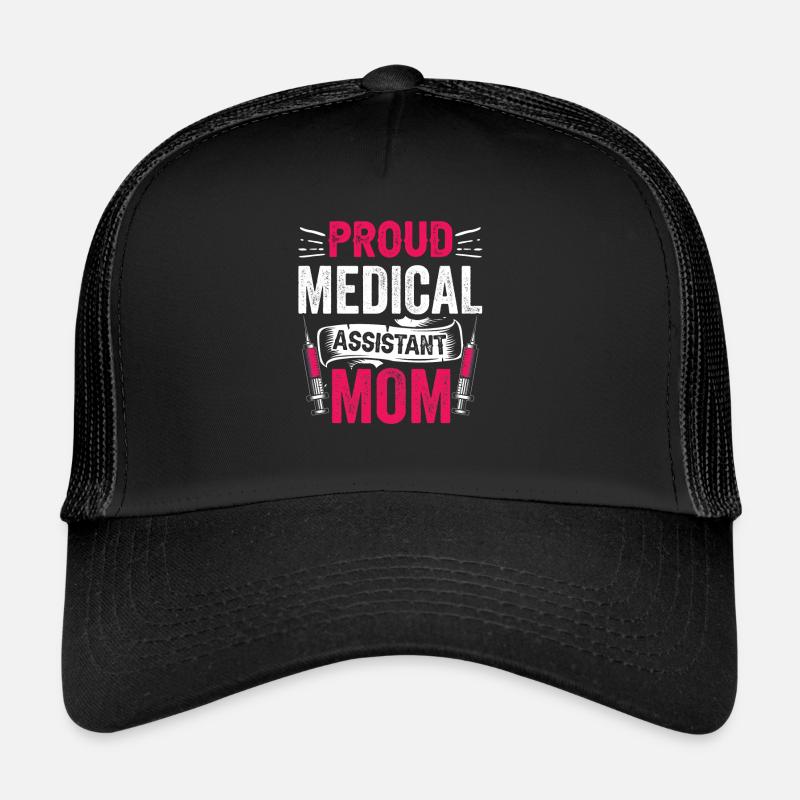 Fière profession d’assistante médicale mère Casquette trucker 