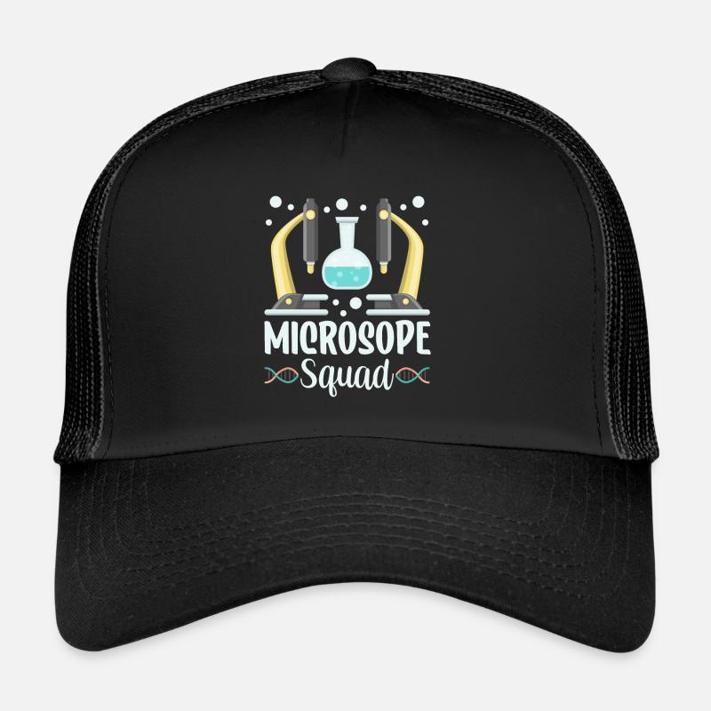 Microscope Team Dictons Microscopes Microscopes Casquette trucker 