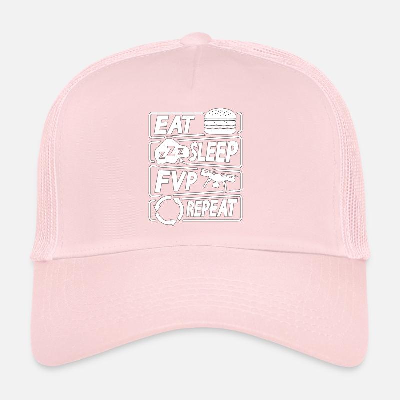 Drone Racing Eat Sleep Fpv Repeat Race Multicopter Casquette trucker 