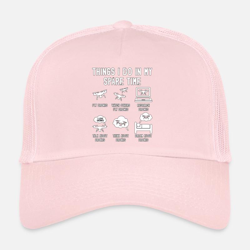 Drone Racing Choses que je fais dans ma machine de course de course Casquette trucker 