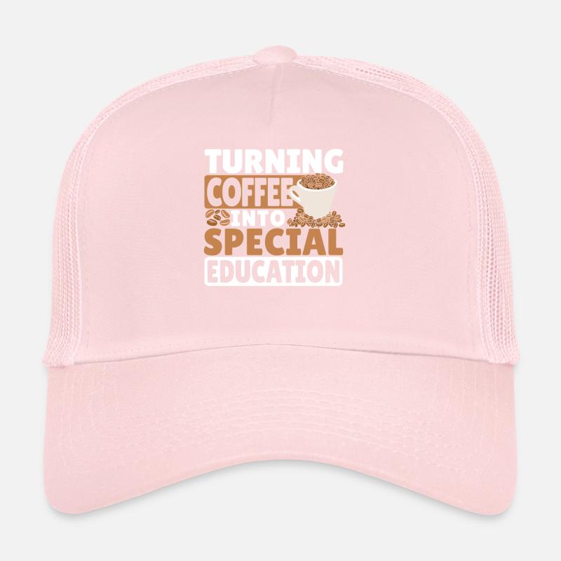Un enseignant SPED transforme le café en éducation spécialisée Casquette trucker 