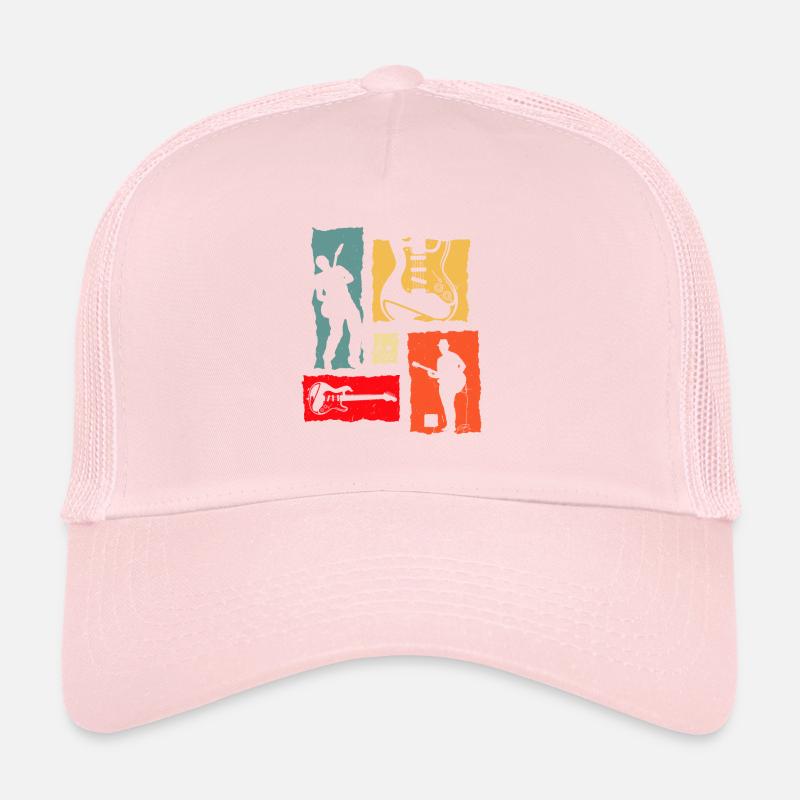 Guitariste Retro Casquette trucker 