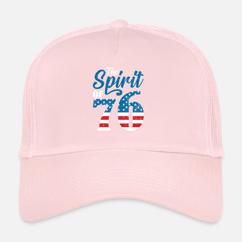 4. Juli Der Geist von 76 Trucker Cap