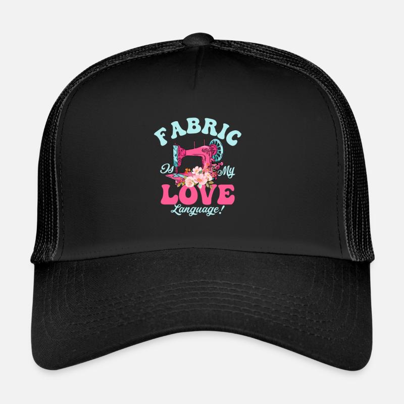 Le tissu est mon langage d’amour! Machine à coudre Crafti Casquette trucker 