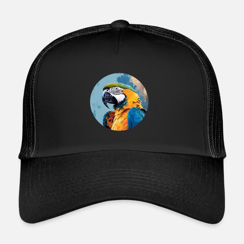 Ara bleu-or Casquette trucker 