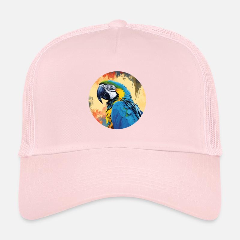 Ara bleu-or Casquette trucker 