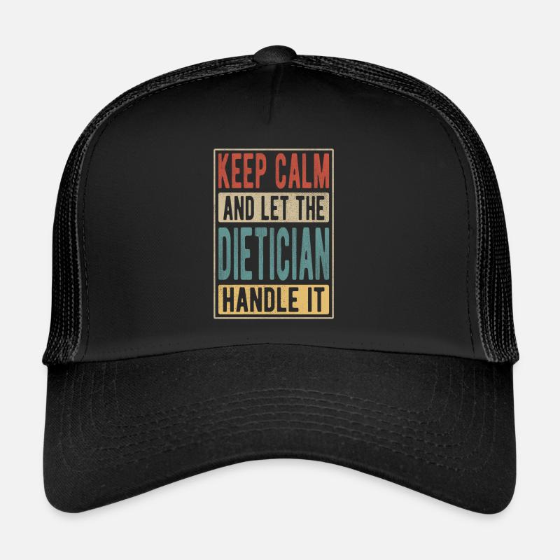 Ernährungsberater Retro Geschenk Trucker Cap