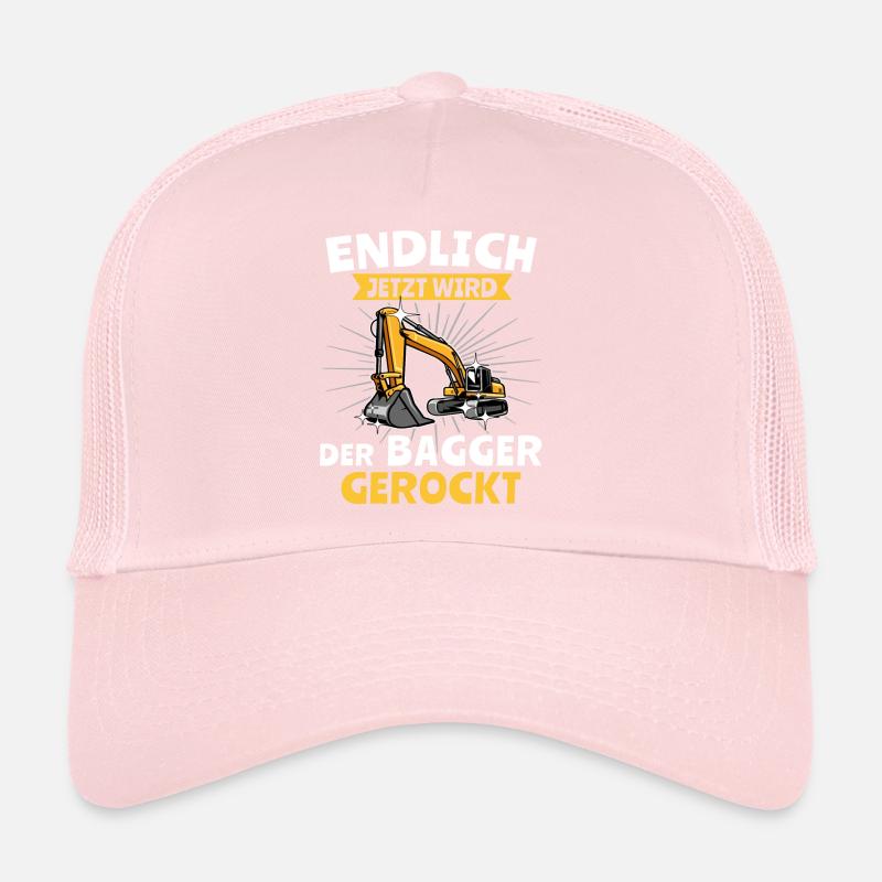 Bagger Baggerfahrer Trucker Cap