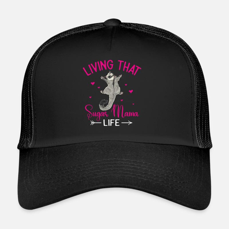 Planeur à tête courte Planeur à sucre Casquette trucker 