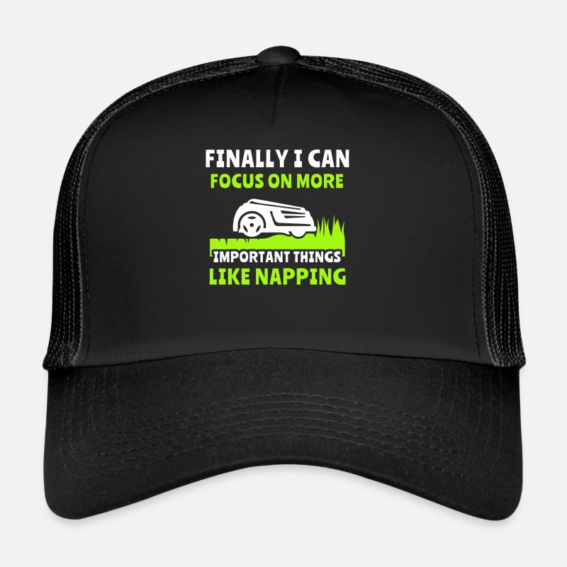 Tondeuse robot Robot tondeuse Casquette trucker 