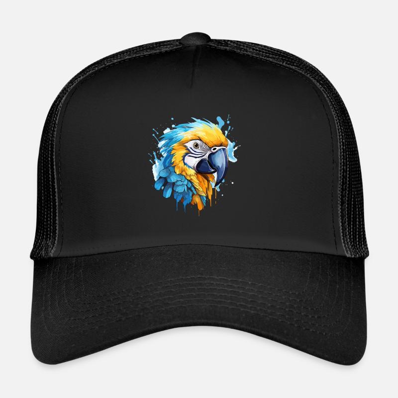 Ara bleu-or Casquette trucker 