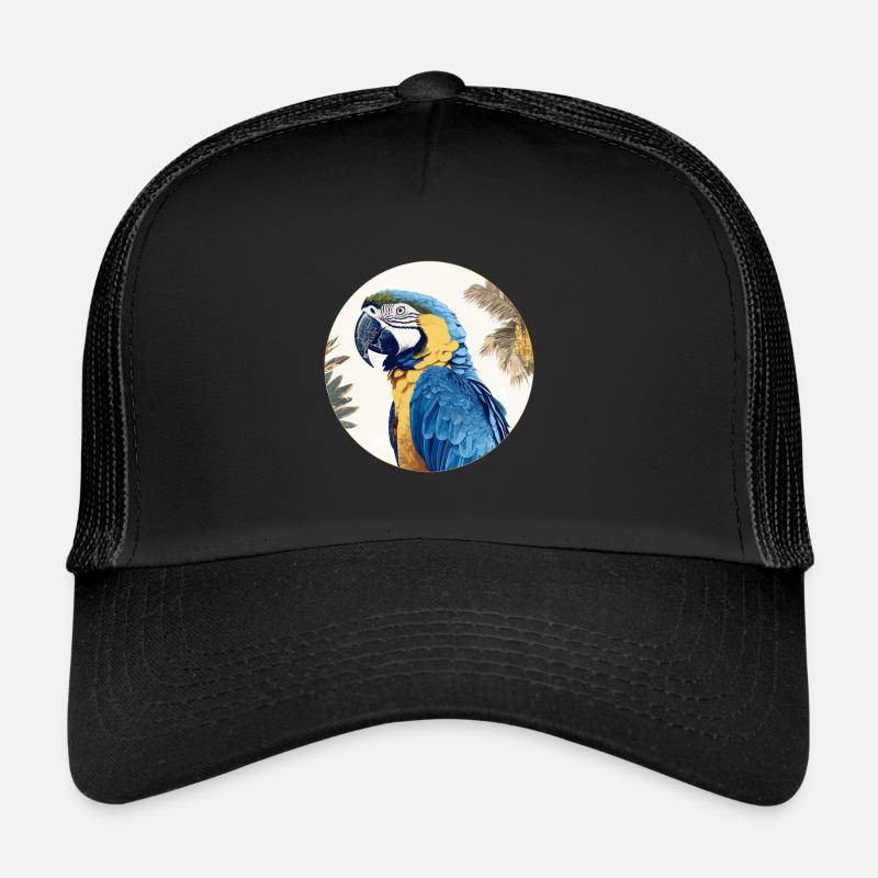Ara bleu-or Casquette trucker 