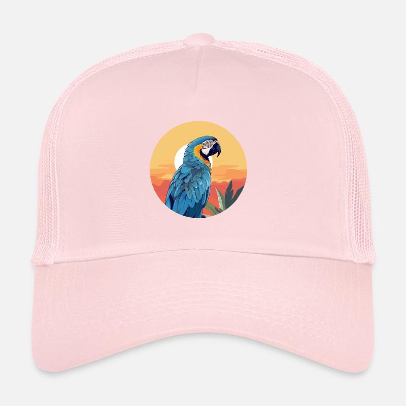 Ara bleu-or Casquette trucker 