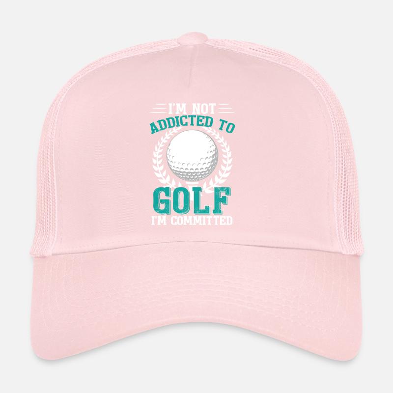 Ich bin nicht süchtig nach Golf Trucker Cap