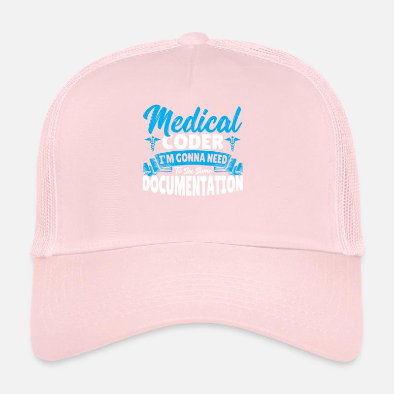 Medical Coder I See Some Documentation Medical Trucker Cap