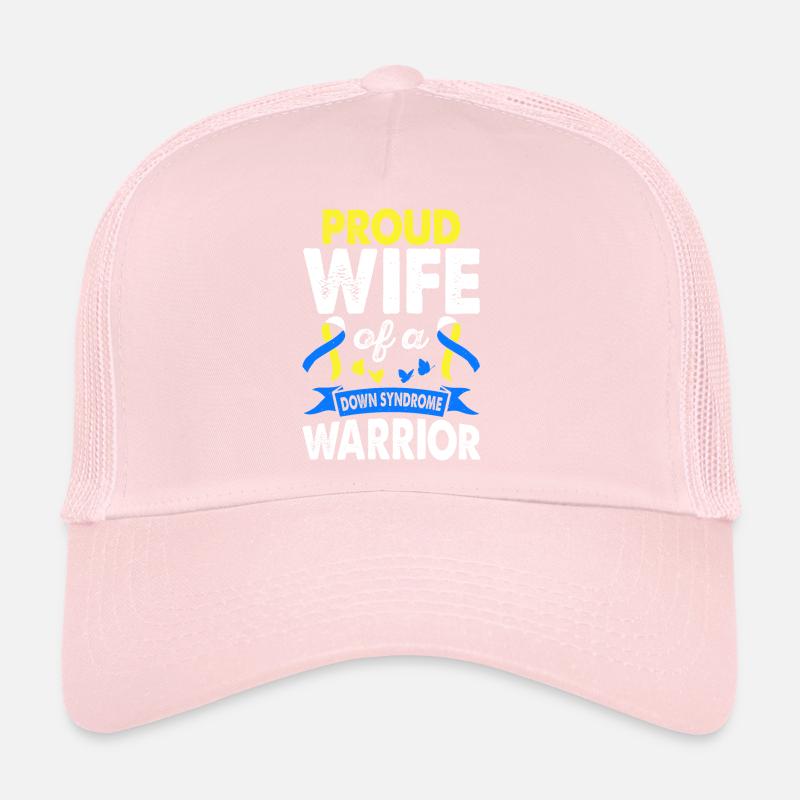 Épouse de la conscience guerrière du syndrome de Down, Casquette trucker 