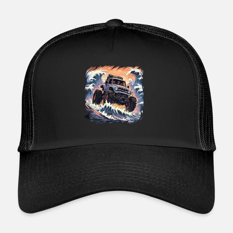Monster truck Casquette trucker 