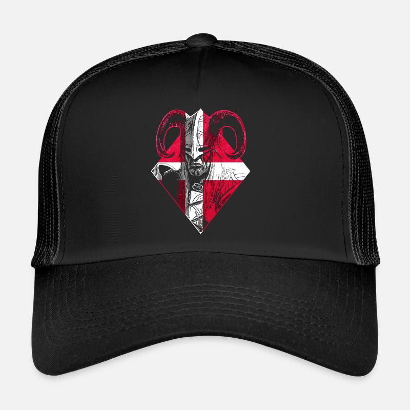 Dänischer Wikinger Krieger Trucker Cap