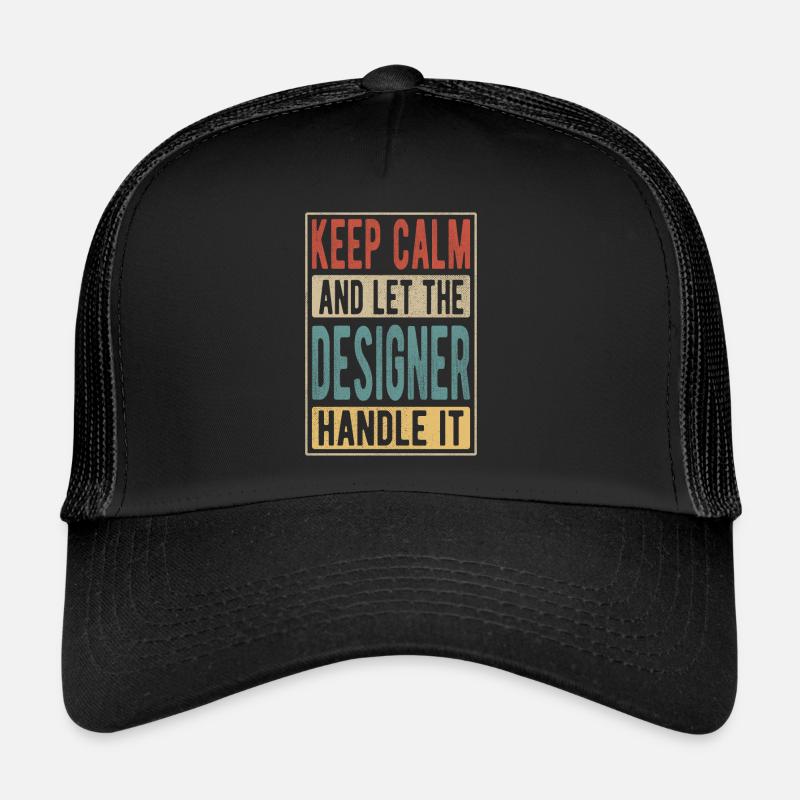 Designer Retro Geschenk Trucker Cap