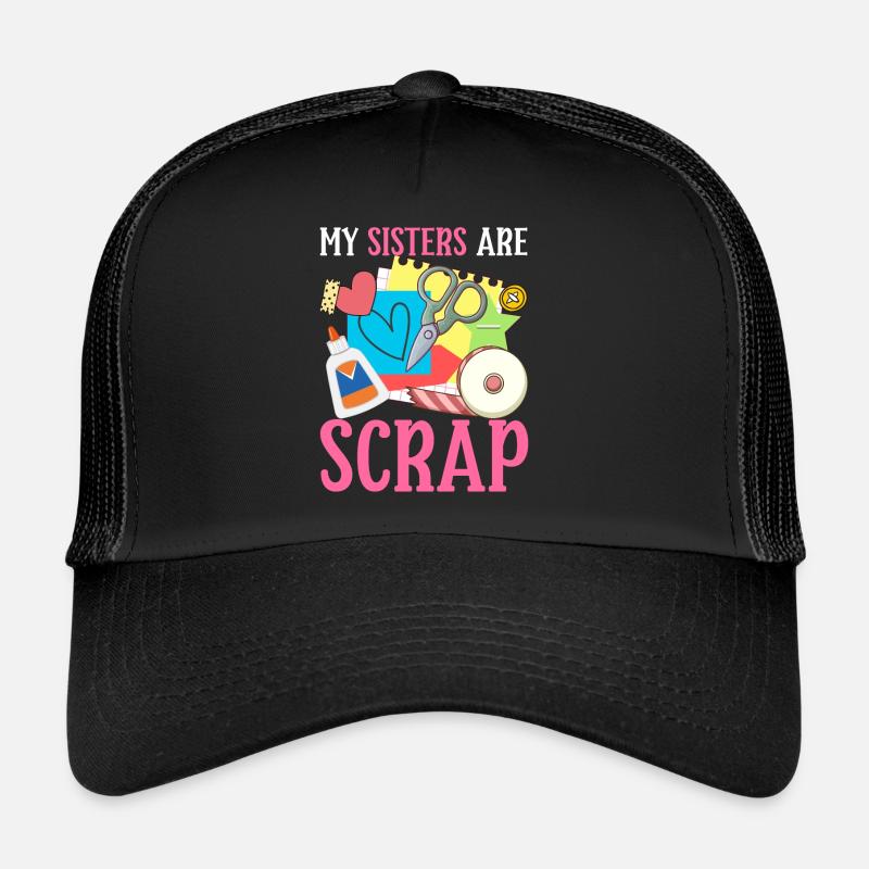 Scrapbooking Scrapbooker Casquette trucker 