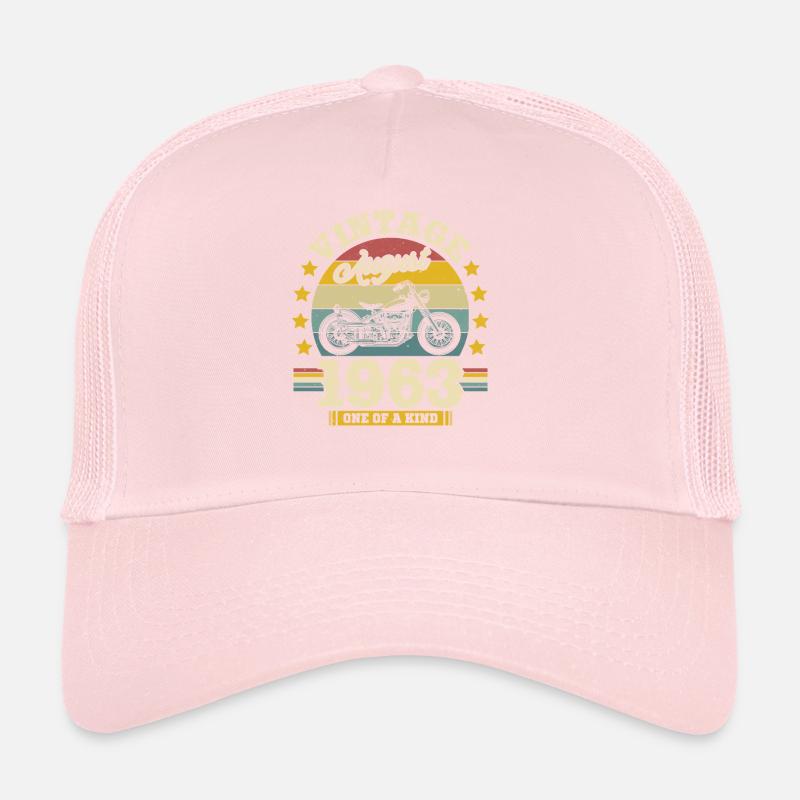 Cadeau Anniversaire août 1963 Casquette trucker 
