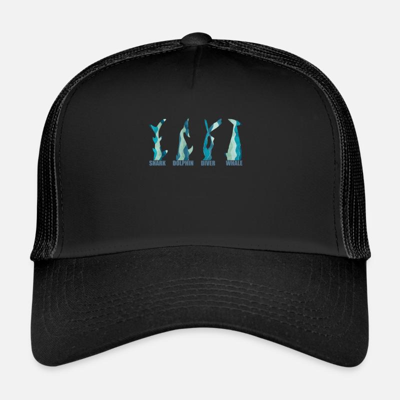 Histoires de queue Tail Tales - Casquette trucker  - noir/noir