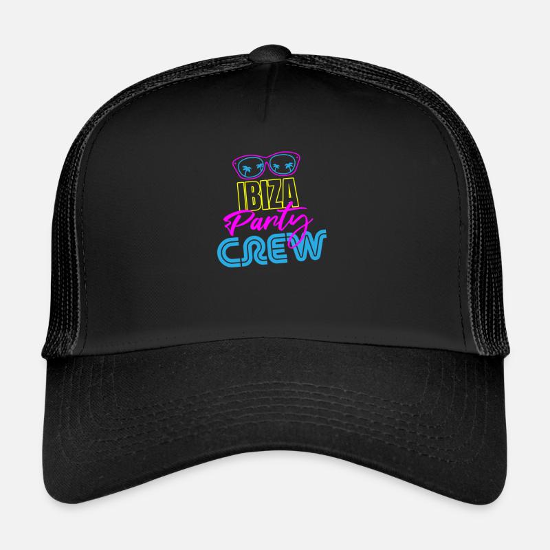 Ibiza Party Crew Casquette trucker 
