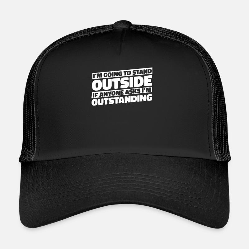 Schwarzer Humor Lustig Trucker Cap