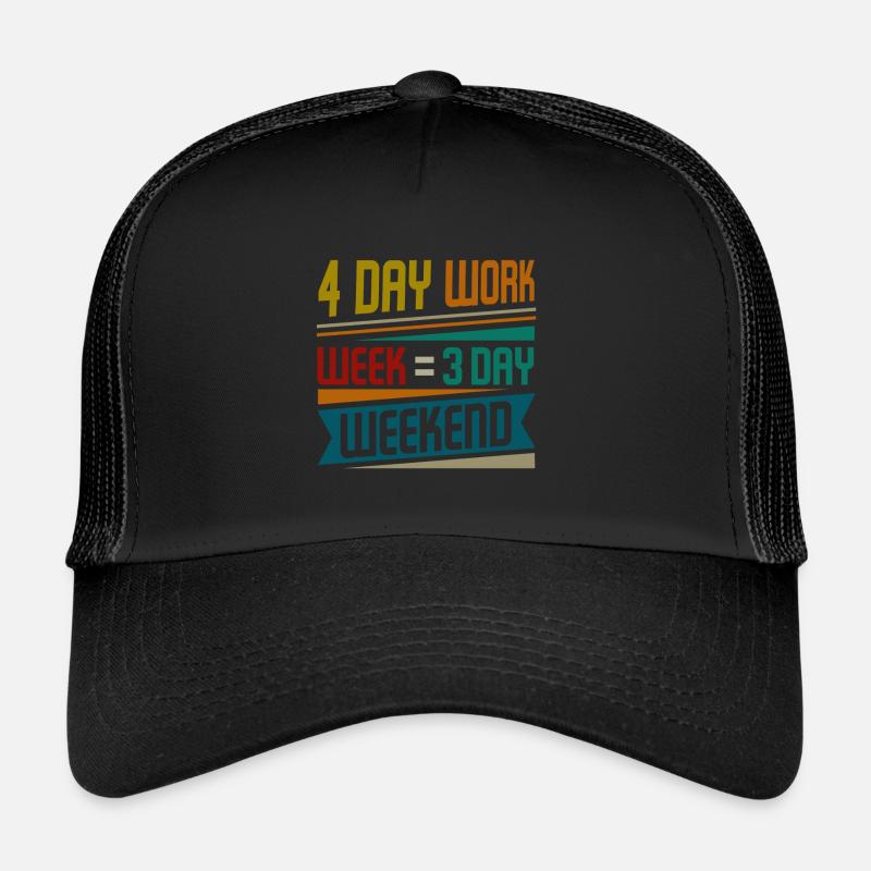 Job Profession Work Four-day week Office Trucker Cap