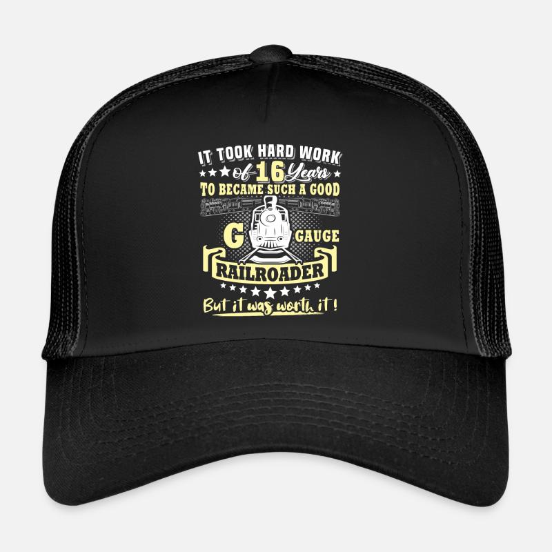 Gartenbahn 16. Geburtstag Garten Eisenbahn Spur G Trucker Cap