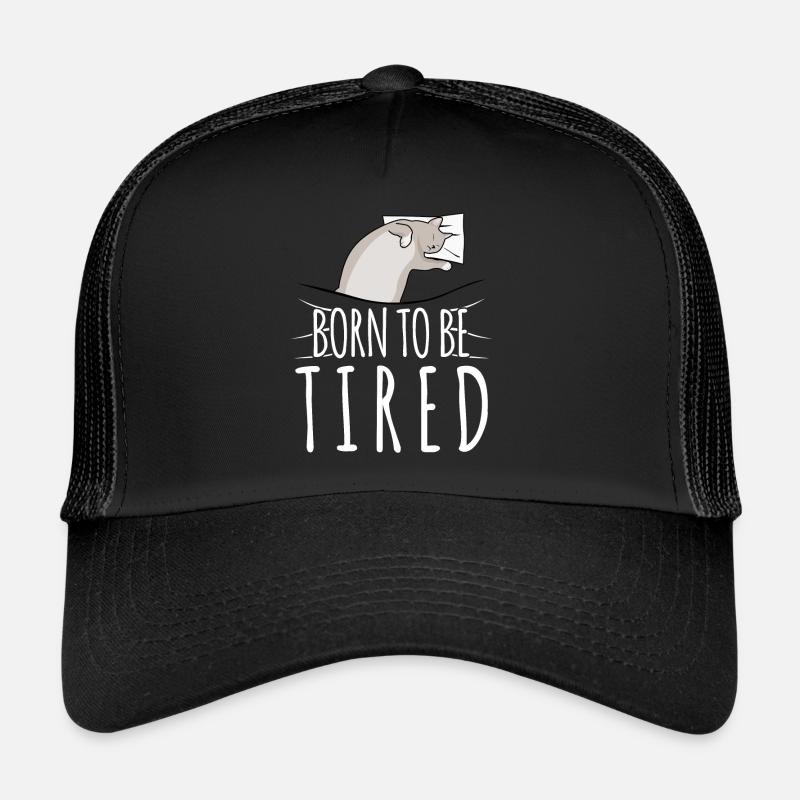 Sleeping Sleep Cat Cat Sleep Shirt Trucker Cap
