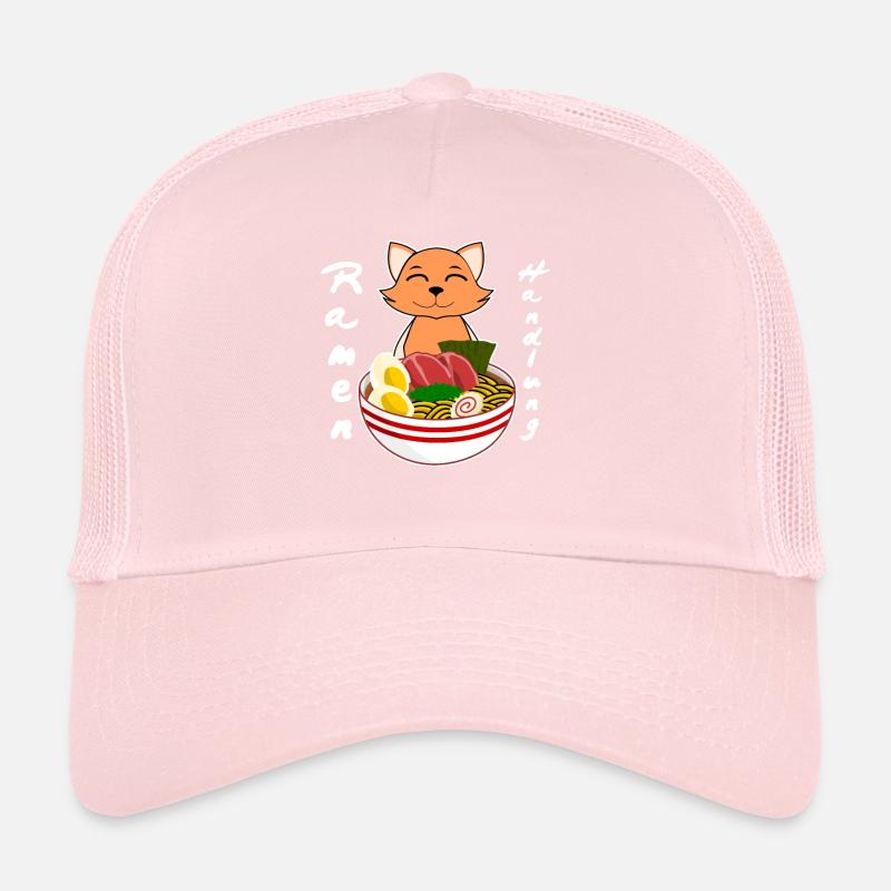 Ramen Katze mit Nudelsuppe Trucker Cap