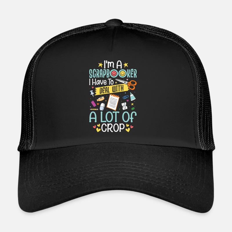 Scrapbooking Casquette trucker 
