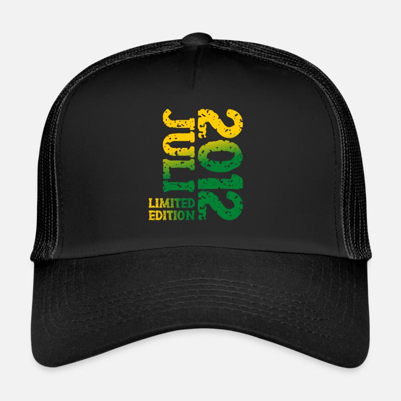 2012 Juli Limited Edition Geburtstag Geschenk Trucker Cap