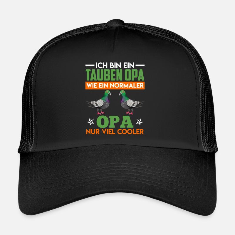 Tauben Opa Taubenhalter Tauben Fan Männer Trucker Cap