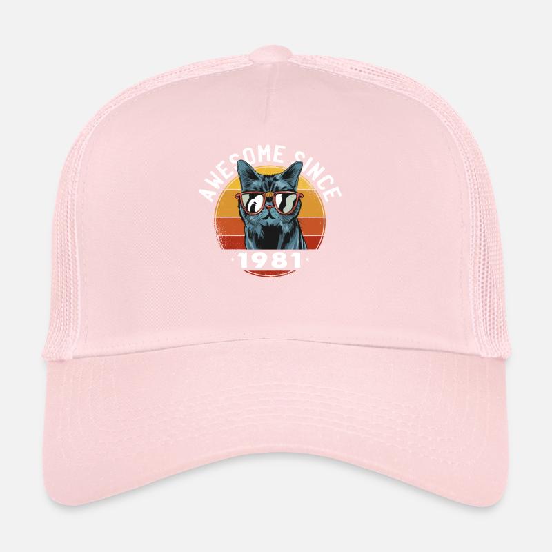 Génial depuis 1981, 42 ans, 42e anniversaire Casquette trucker 