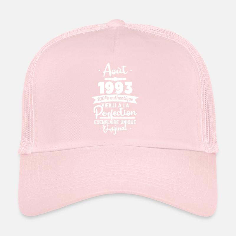 Cadeau Vintage 30 ans - Août 1993 Casquette trucker 