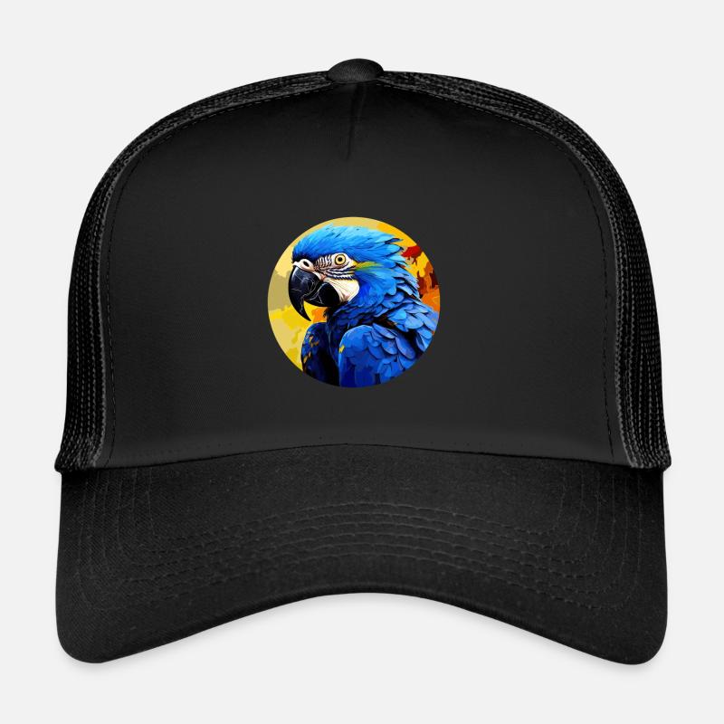 Hyacinth Macaw Trucker Cap