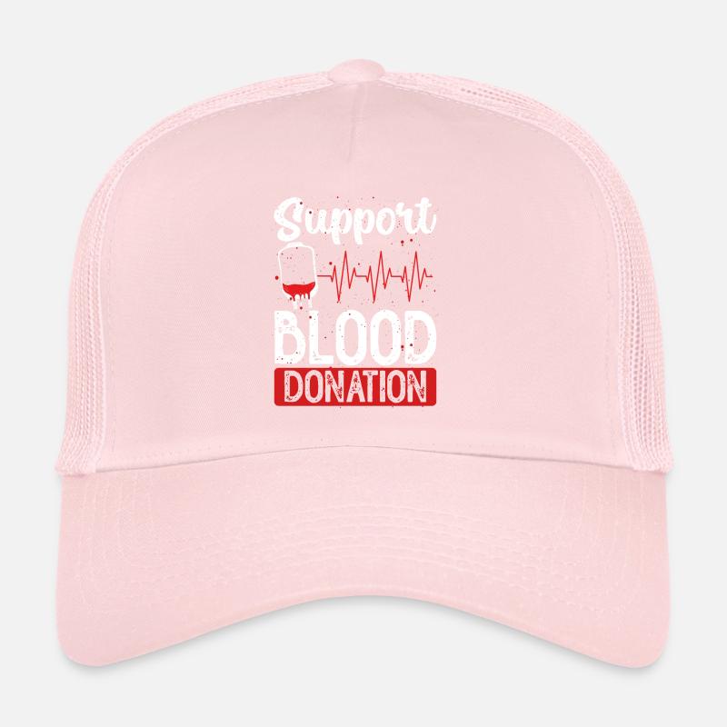 Unterstützung Blutspende Trucker Cap