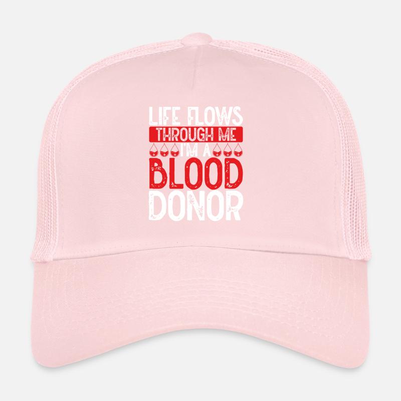 Je suis donneur de sang Casquette trucker 