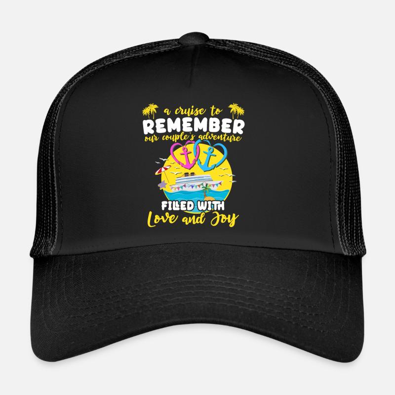 Kreuzfahrt Ehepaar Trucker Cap