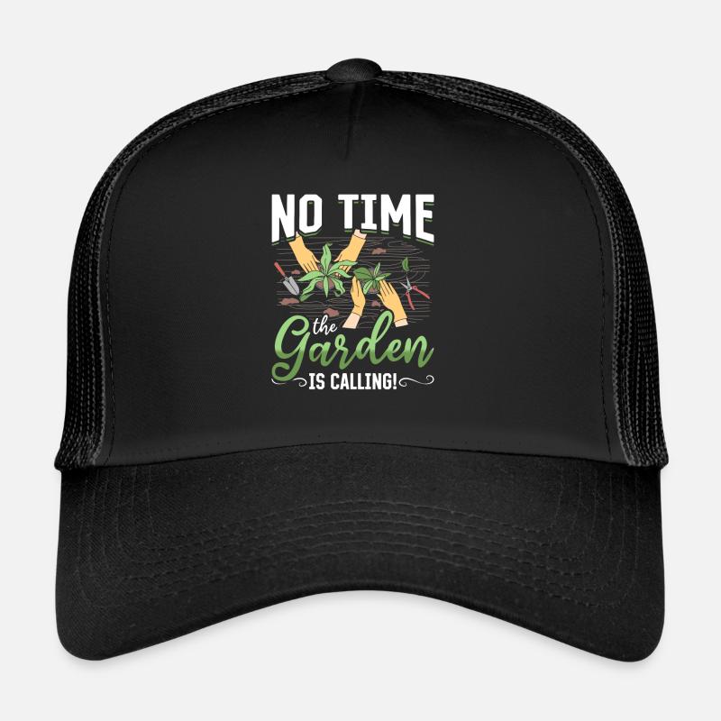 Pas le temps, le jardin vous appelle! Casquette trucker 