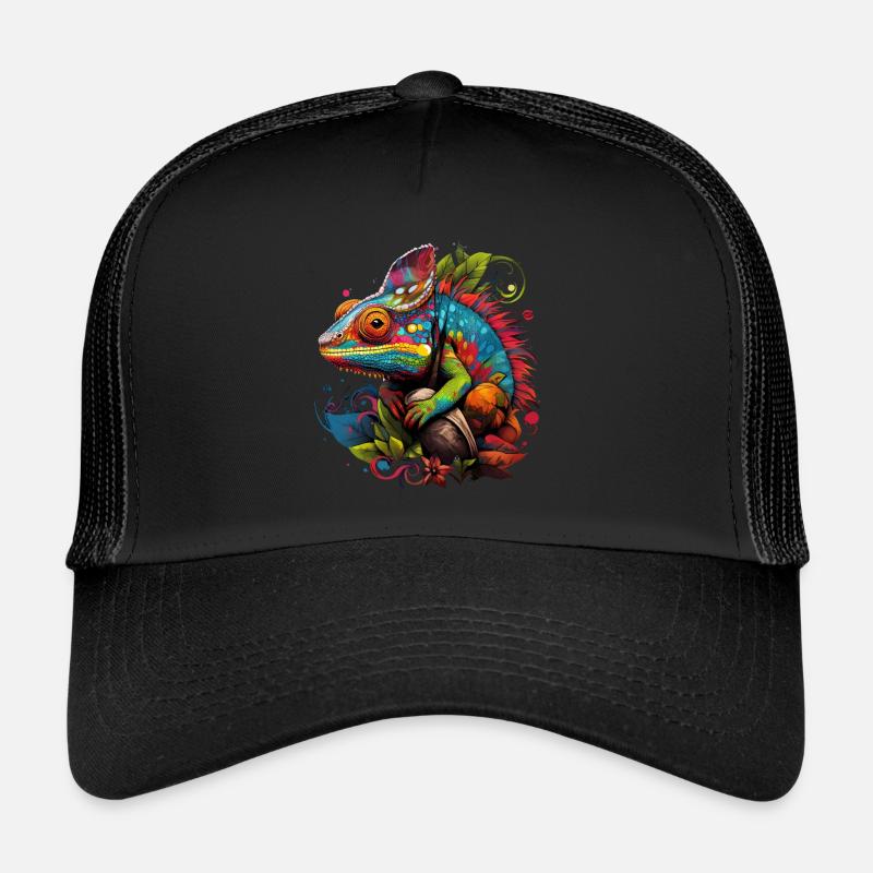 Chamäleon Bunt Trucker Cap