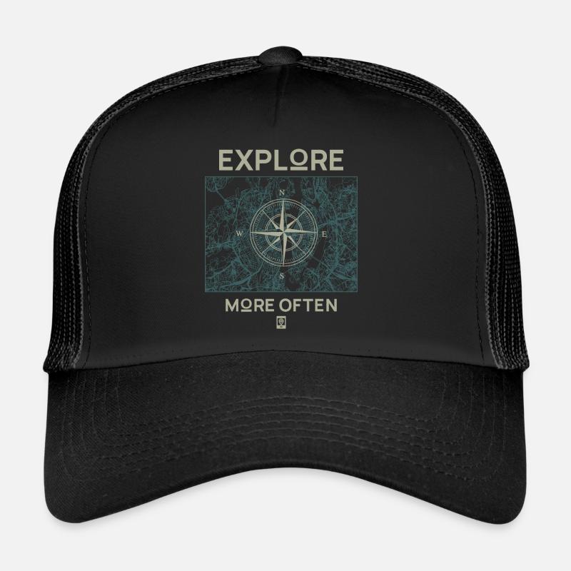 Explore More Often Trucker Cap